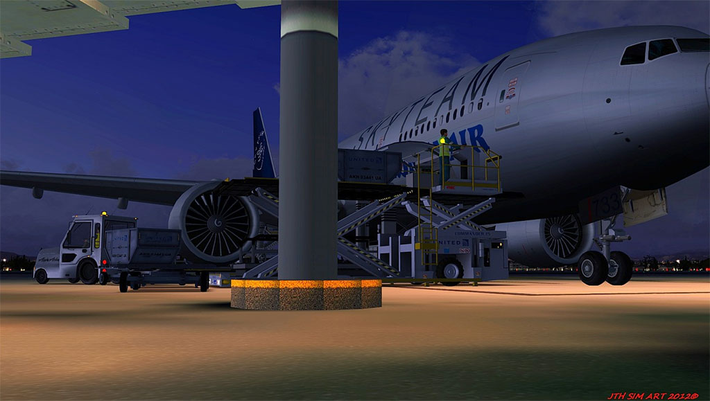 flight simulator x ground service